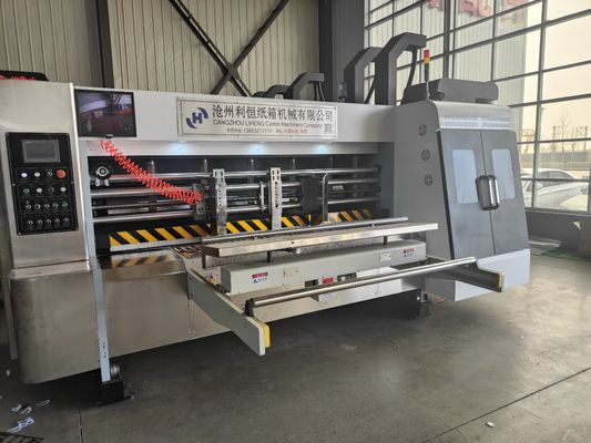 Système de découpe rotative à matrices à haute efficacité Liheng Flexo carton ondulé d'impression