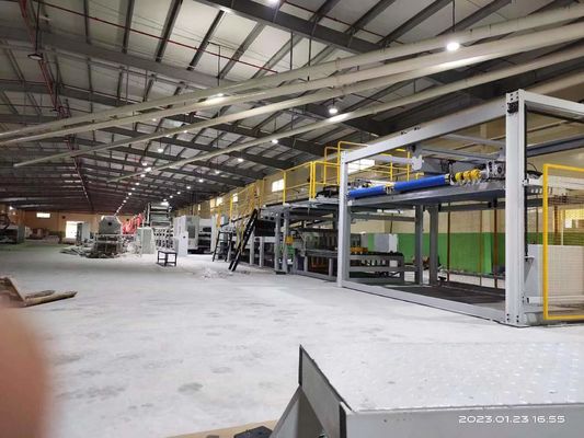 Machine de fabrication de carton ondulé à 3/5 plis pour la ligne de production de carton