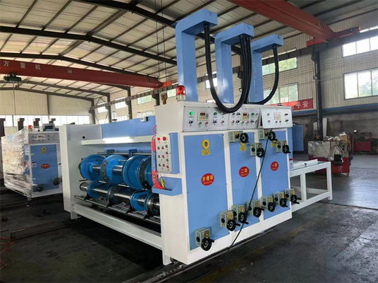 Machine à découper à la matrice pour boîtes ondulées