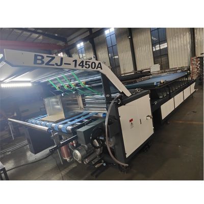 Machine de laminage de carton semi-automatique à facette unique à flûte