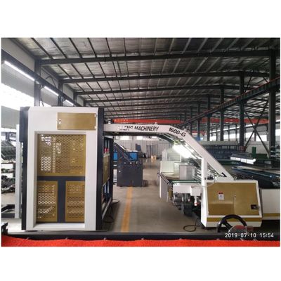 Machine de laminage à la flûte pour la fabrication de carton ondulé