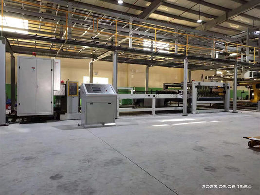 Ligne de production de carton ondulé à haute vitesse 3 5 7 couches avec machine à former du papier
