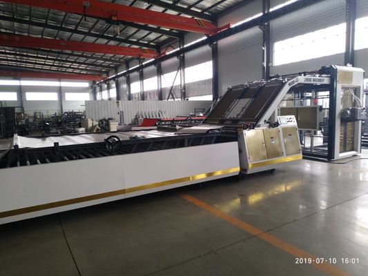 Longue durée de vie Laminateur à flûte entièrement automatique en carton ondulé pour machine de fabrication de boîtes de carton