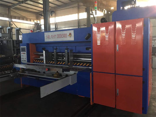 Machine de formage de papier 380V presse à imprimer flexibles pour les besoins d'emballages ondulés