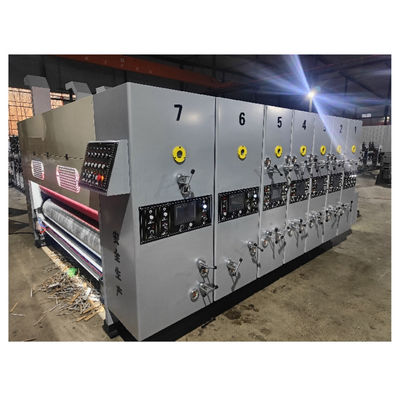 Machine d'impression et de découpe automatique pour l'impression de boîtes de carton ondulées