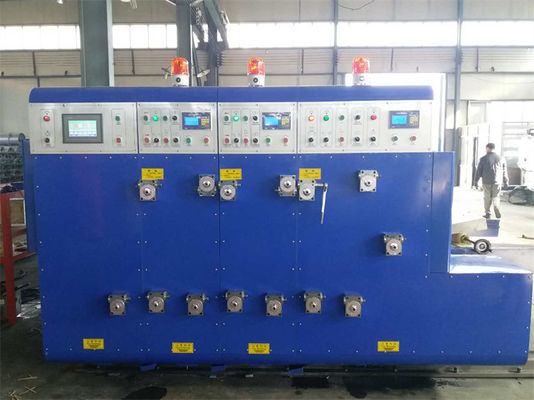 Machine d'impression flexoprinture ondulée largement utilisée avec fente pour une longue durée de vie