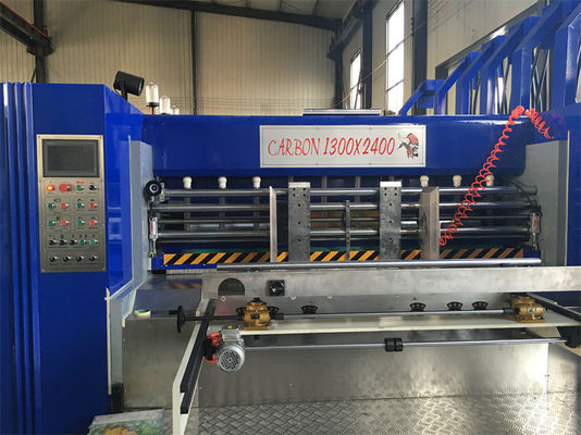 Machine d'impression flexoprinture ondulée largement utilisée avec fente pour une longue durée de vie
