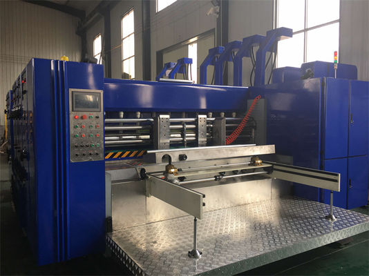 Machine d'impression flexoprinture ondulée largement utilisée avec fente pour une longue durée de vie