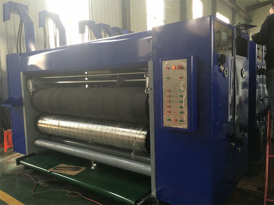 Mines d'énergie Presses d'impression flexo ondulées avec formatage de papier à fente et carton