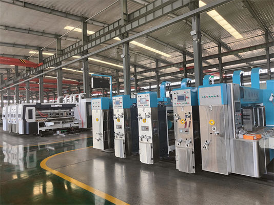 Machine d'impression et de découpe automatique pour l'impression de boîtes de carton ondulées