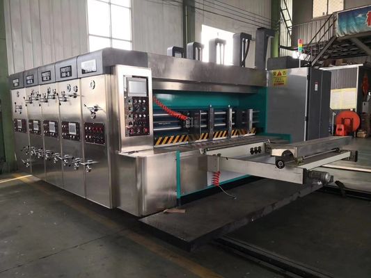 Imprimante à couleur flexographique industrielle Machines de découpe sous pression pour la formation de papier