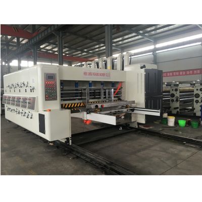 Impression automatique de carton ondulé à fente machine à découper à la matrice facile à utiliser