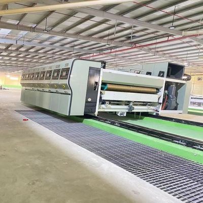 Impression automatique de carton ondulé à fente machine à découper à la matrice facile à utiliser