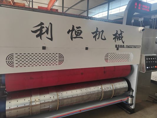 Voltage 380 boîte de carton automatique Flexo Impression à découpe sous pression machine à fente pour boîtes