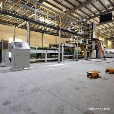 3 5 7 Machine de fabrication de carton en carton ondulé à plis avec une longueur de coupe de 300 mm à 9999 mm