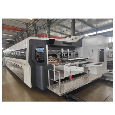 Machine d'impression flexible pour le commerce ondulé 4 couleurs avec qualité automatique automatique