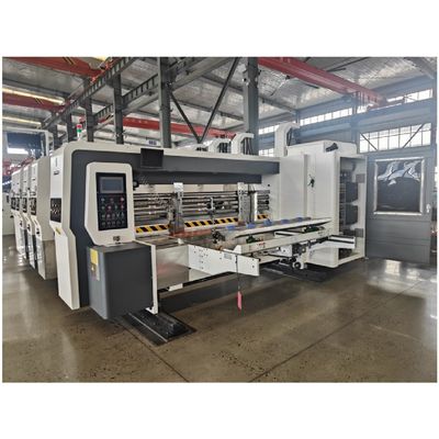 Machine d'impression flexible pour le commerce ondulé 4 couleurs avec qualité automatique automatique