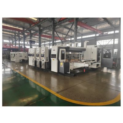 Longue durée de vie Flexo machine pour l'impression et la découpe sous pression de boîtes à fruits à 200 pièces/min