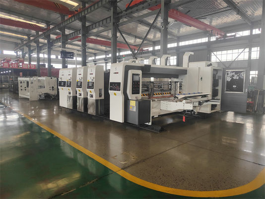 18000 KG Capacité Flexo Printing Machine à découpe sous pression pour la fabrication de boîtes de fruits au détail