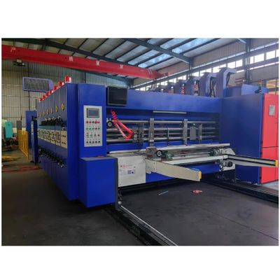 Machine à imprimer en carton ondulé flexopréparateur de cartouches de découpage