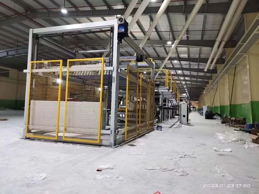 WJ150-1800 ligne de corrugation à double paroi à paroi unique pour la production de carton ondulé
