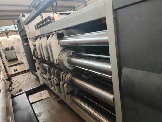 380V automatique à grande vitesse carton Flexo Impression Slotting rotative machine de découpe sous pression