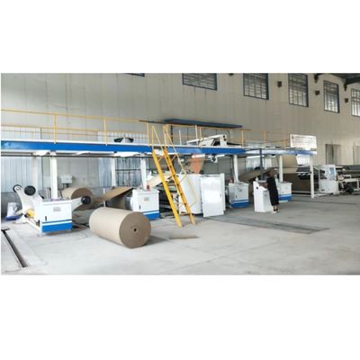 2023 ligne de production de carton ondulé à 5 couches avec servo moteur principal de 12,5 kW