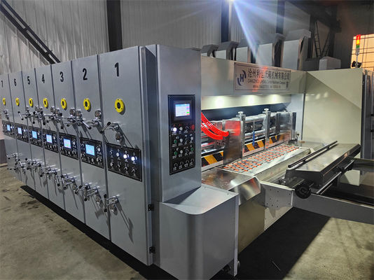 Machine à imprimer en carton ondulé à grande vitesse