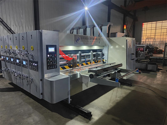 Machine automatique de fabrication d'imprimantes flexoslotter pour carton ondulé