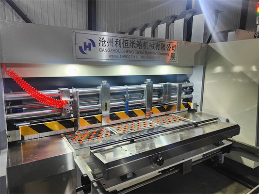 Machine automatique de fabrication d'imprimantes flexoslotter pour carton ondulé