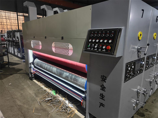 Machine automatique de fabrication d'imprimantes flexoslotter pour carton ondulé