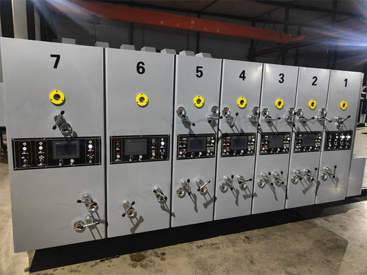 Machine automatique de fabrication d'imprimantes flexoslotter pour carton ondulé