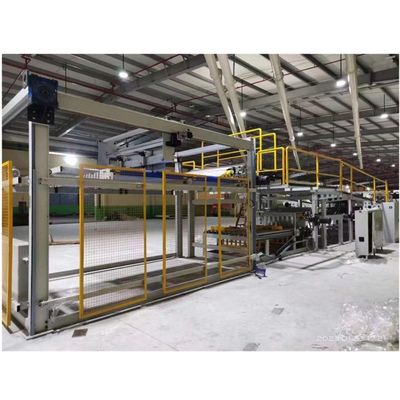 3 lignes de production de carton en carton en boîte ondulée à plis pour les magasins de matériaux de construction