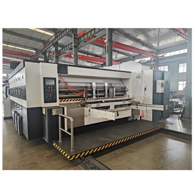 Hôtels Flexo Carton ondulé Impression à fente rotative machines de découpe sous pression 1200*960*2200mm