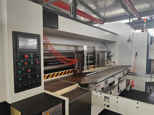 Hôtels Flexo Carton ondulé Impression à fente rotative machines de découpe sous pression 1200*960*2200mm