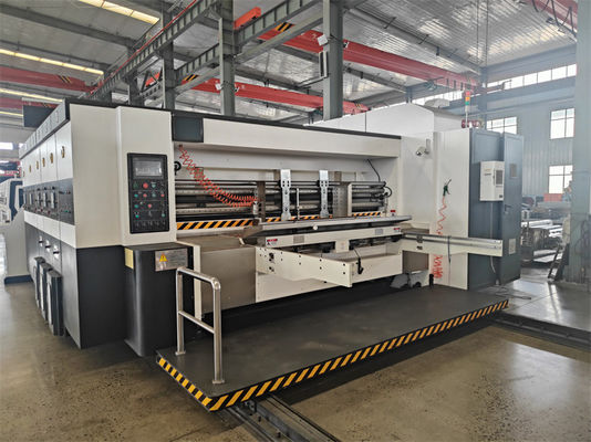 Hôtels Flexo Carton ondulé Impression à fente rotative machines de découpe sous pression 1200*960*2200mm