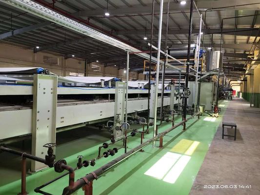 3/7 Ligne de production de carton ondulé à plis avec précision de coupe à vitesse uniforme de ±1 mm