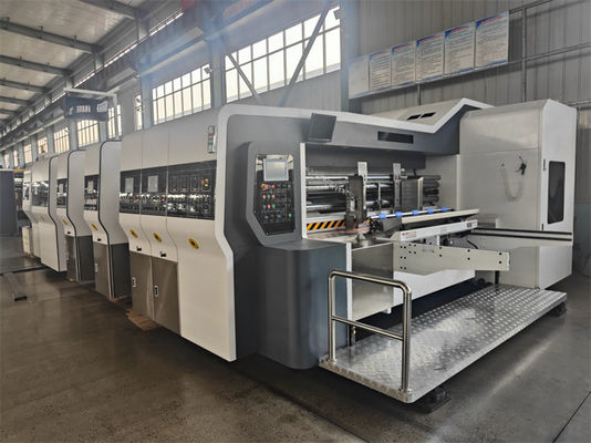 Hôtels Flexo Carton ondulé Impression à fente rotative machines de découpe sous pression 1200*960*2200mm