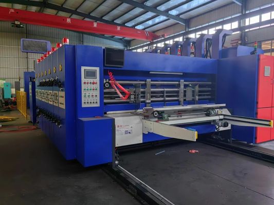 Machine à découper à la matrice pour cartons ondulés