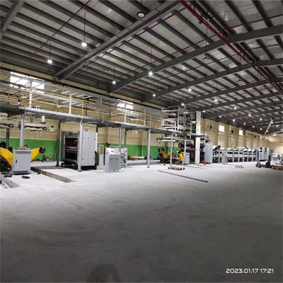 Machine de formation de papier avancée pour une usine de production de cartes ondulées à grande vitesse