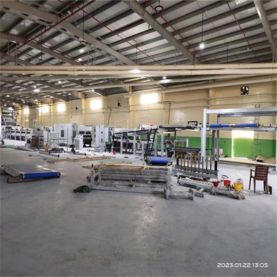 Fabrication automatique de cartons de carton en papier 5 7 en plis