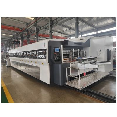 Machine automatique à fente pour carton en carton ondulé à grande vitesse