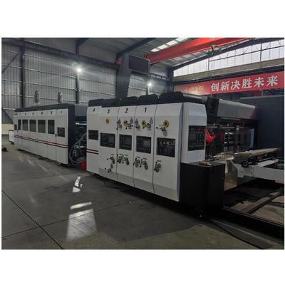 Machine automatique à fente pour carton en carton ondulé à grande vitesse