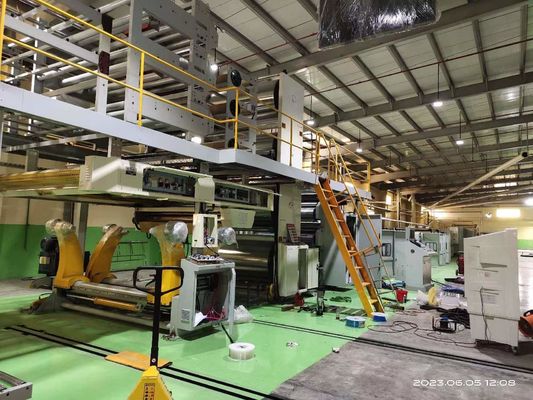 Ligne de production de carton ondulé à haute vitesse entièrement automatique 3 5 7