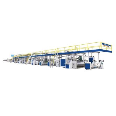 3 5 7 couche carton ondulé boîte de carton machine de fabrication de la ligne de production