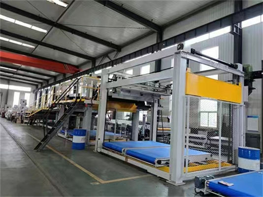Ligne de production de boîtes de carton ondulées à 5 couches avec machine à papier
