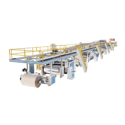 4500 KG Machine de production de carton ondulé à haute vitesse entièrement automatique 3/5/7