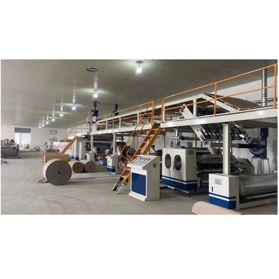 380V 3/5/7/Plys ligne de production automatique de carton ondulé ondulé
